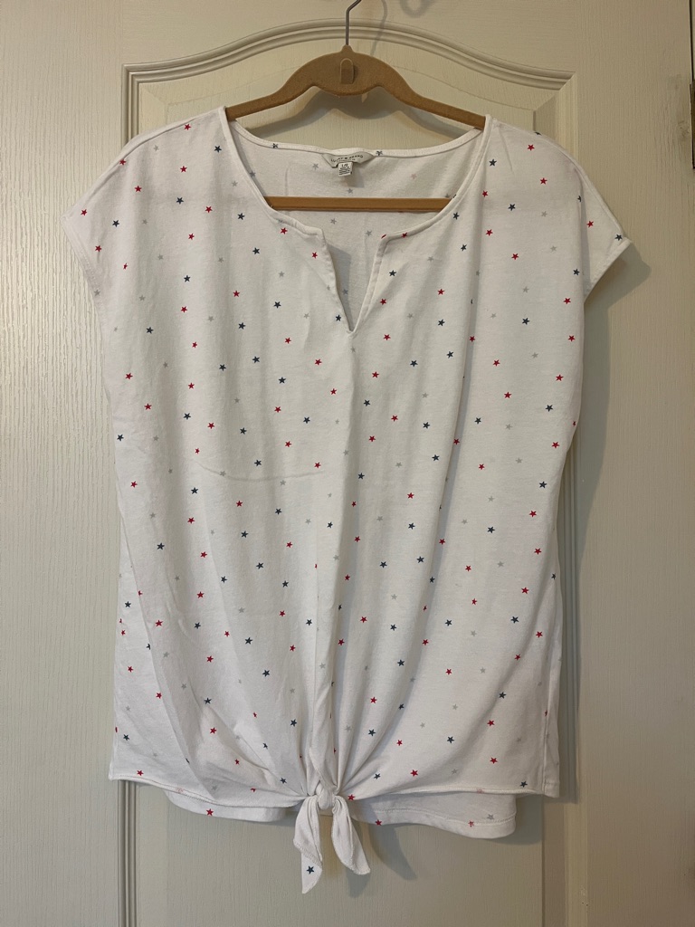 Lucky Brand Patriotic Star Top